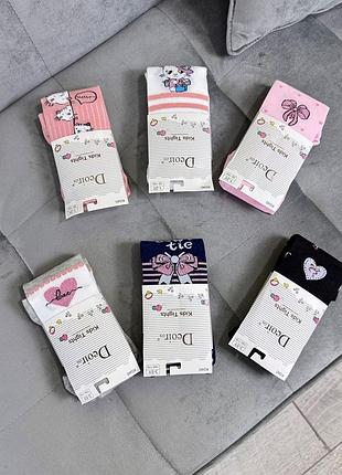 Колготи комплект 3 шт бантики