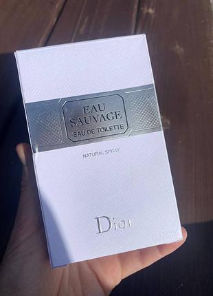Dior eau sauvage оригинал мужской парфюм