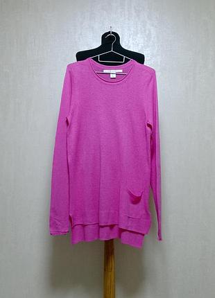 Льон та віскоза! жіночий лонгслів max studio.