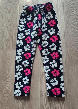 Теплые леггинсы на махре 110