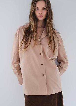 Сорочка з поплину zara