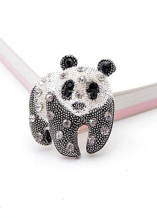 Брошка , брошь - панда , ведмідь