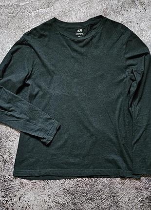 Чоловічий светр h&m  смараглового кольору 2