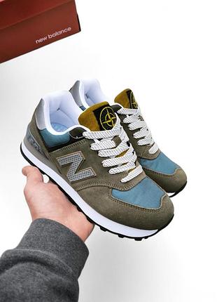 992
🔥кроссовки new balance 574 andridge stone island хакі🔥