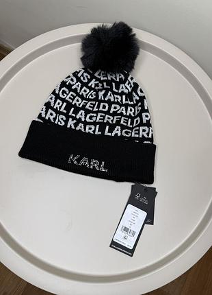 Шапка karl lagerfeld. оригинал!
