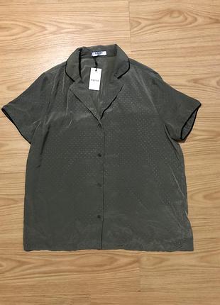 Блуза pieces в пижамном стиле
