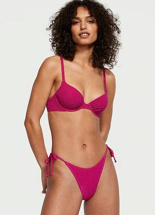 Купальник раздельный женский victoria's secret 36d (80d) - s розовый 🎀