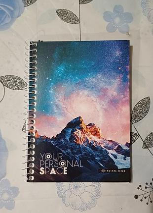 Блокнот your personal space а6, 60 арк клітинка