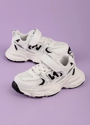 Кроссовки для девочек z6003-9 белые