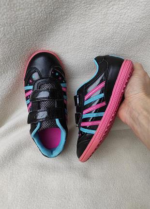 Кожаные кроссовки на девочку clarks р. 29.5 стелька 18,5 см