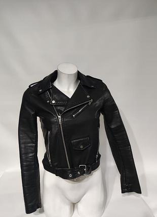 Куртка косуха классическая кожанка