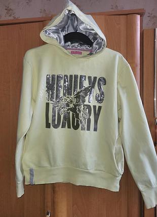 Жіноче котонове худі на утепленні від henleys p m,l