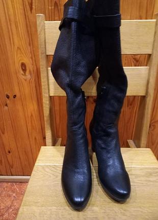 Нові шкіряні італійські чоботи