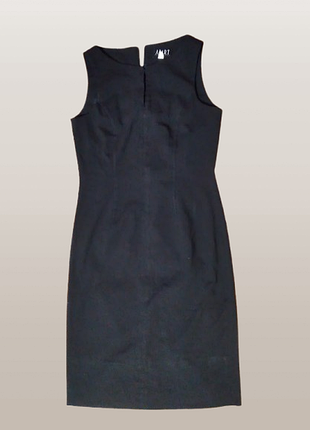 Строгий черный сарафан