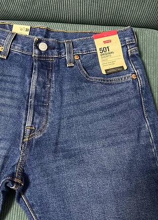 Чоловічі джинсові шорти levi’s 5013 фото