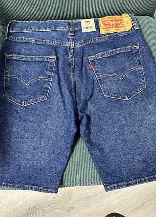 Чоловічі джинсові шорти levi’s 5016 фото