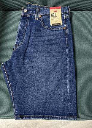 Чоловічі джинсові шорти levi’s 5018 фото