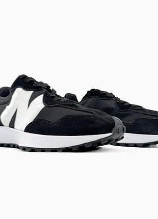 New balance 327 black/white 3