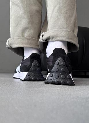 New balance 327 black/white 6