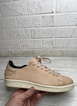 Кожаные кроссовки adidas stan smith