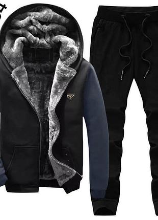 Костюм тринитка на флісі+ хутро