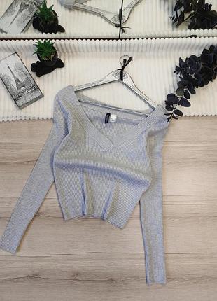 Топ джемпер рубчик H&M conscious p m