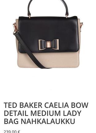 Ted baker сумка кроссбоди кожа /11760/