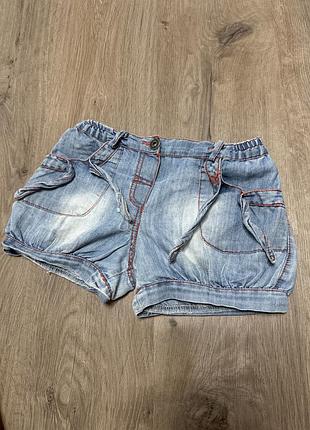 Шорты джинсовые