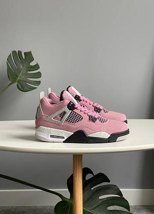 Кроссовки nike air jordan 4 retro orchid aq9129-501