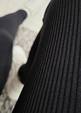 Лосини чорний рубчик розмір 42-46