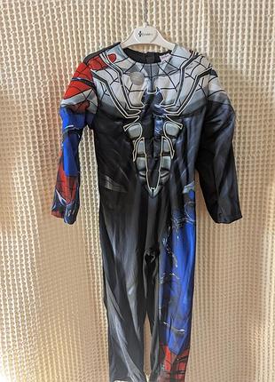 Костюм супергерой,веном ,людина павук,спайдермен,світиться в темряві