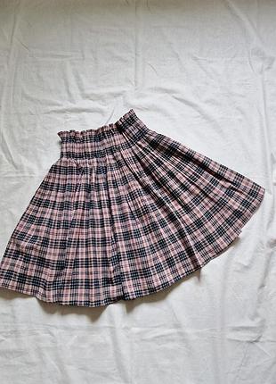 Крута спідничка в клітинку від circle