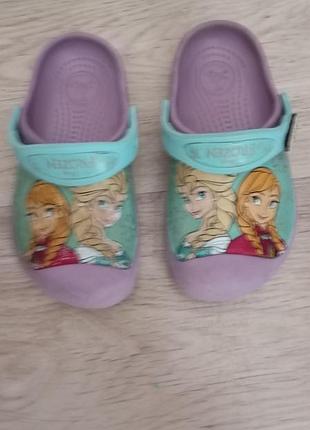 Кроксы ледяное сердце frozen