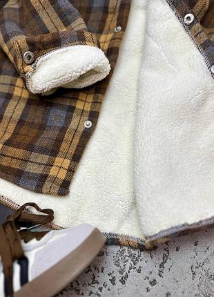 Теплая рубашка для мальчика 2