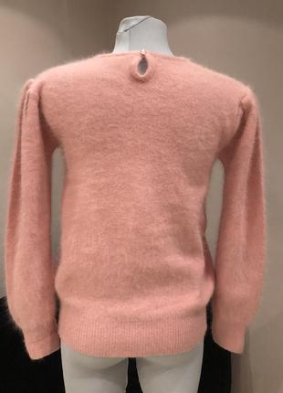 Ангоровый свитер джемпер пуловер (99-382)4 фото