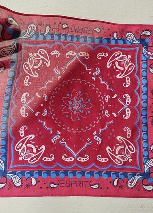 Esprit🤩👌❤️невагома батистова хустина, 38х40😍👍🤍❤️