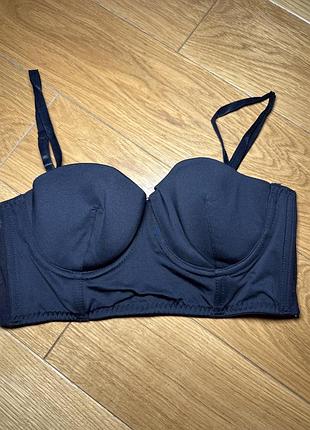 Бюстгальтер черный