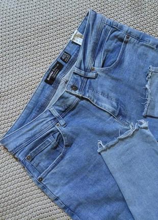 Bershka испанские джинсы скинни с высокой талией2 фото