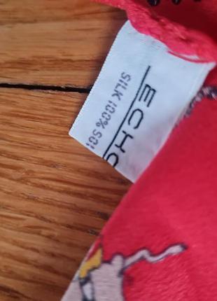 Из качественного шелка крепдешин красивый платок, состояние новой.япония