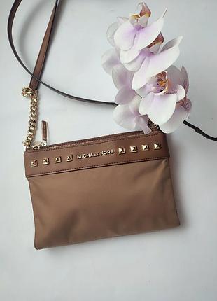 Шикарная брендовая сумка на ремешке michael kors оригинал