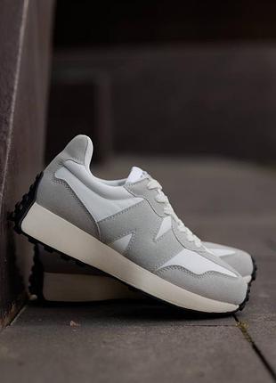 Р.37-41 кросівки new balance 327 grey white nb132