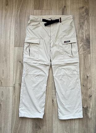 Карго штани-трансформери berghaus dolpa zip-off cargo pants