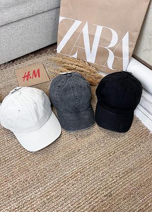 Бейсболка мужская в разных цветах h&m