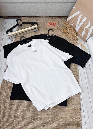 Футболка oversized fit h&m