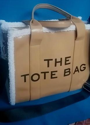 The tote bag marc jacobs трендовая женская сумка тоут бед