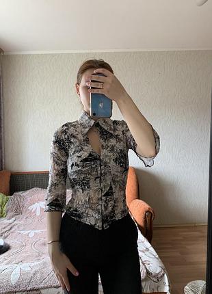 Винтажная блуза