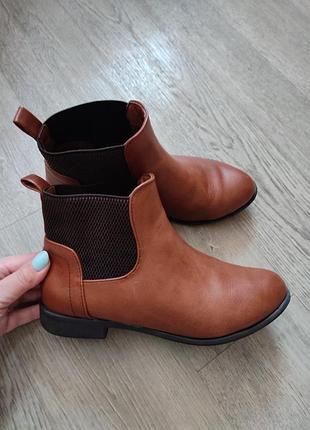 Демисезонные женские сапожки, бочонки, ботинки primark