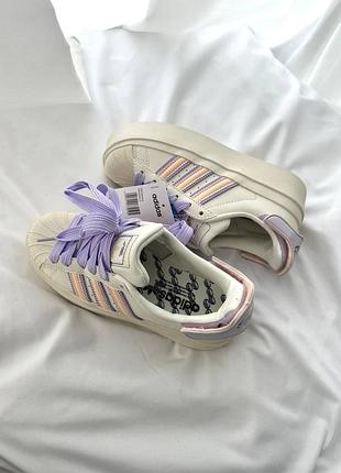 Кроссовки adidas superstar bonega “purple macaroon”