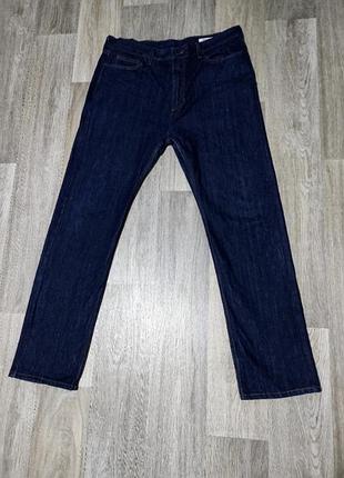 Чоловічі сині джинси / m&s / regular / штани / брюки / чоловічий одяг / denim