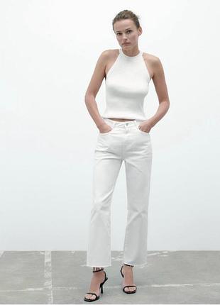 Джинси zara straight fit